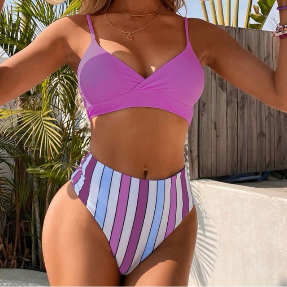 Small SHEIN bathing suit high waisted